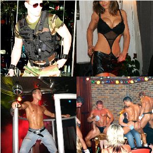 stripteaseur 80 pour enterrement de vie de garcons ou de jeune fille