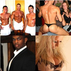 streap tise 55 pour enterrement de vie de garcons ou de jeune fille