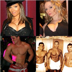 streap tise 60 pour enterrement de vie de garcons ou de jeune fille